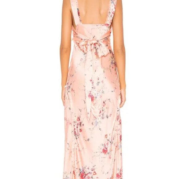 Loveshackfancy Kendall Dress in Pink Duchess Print in Size Small - Picture 2 of 5